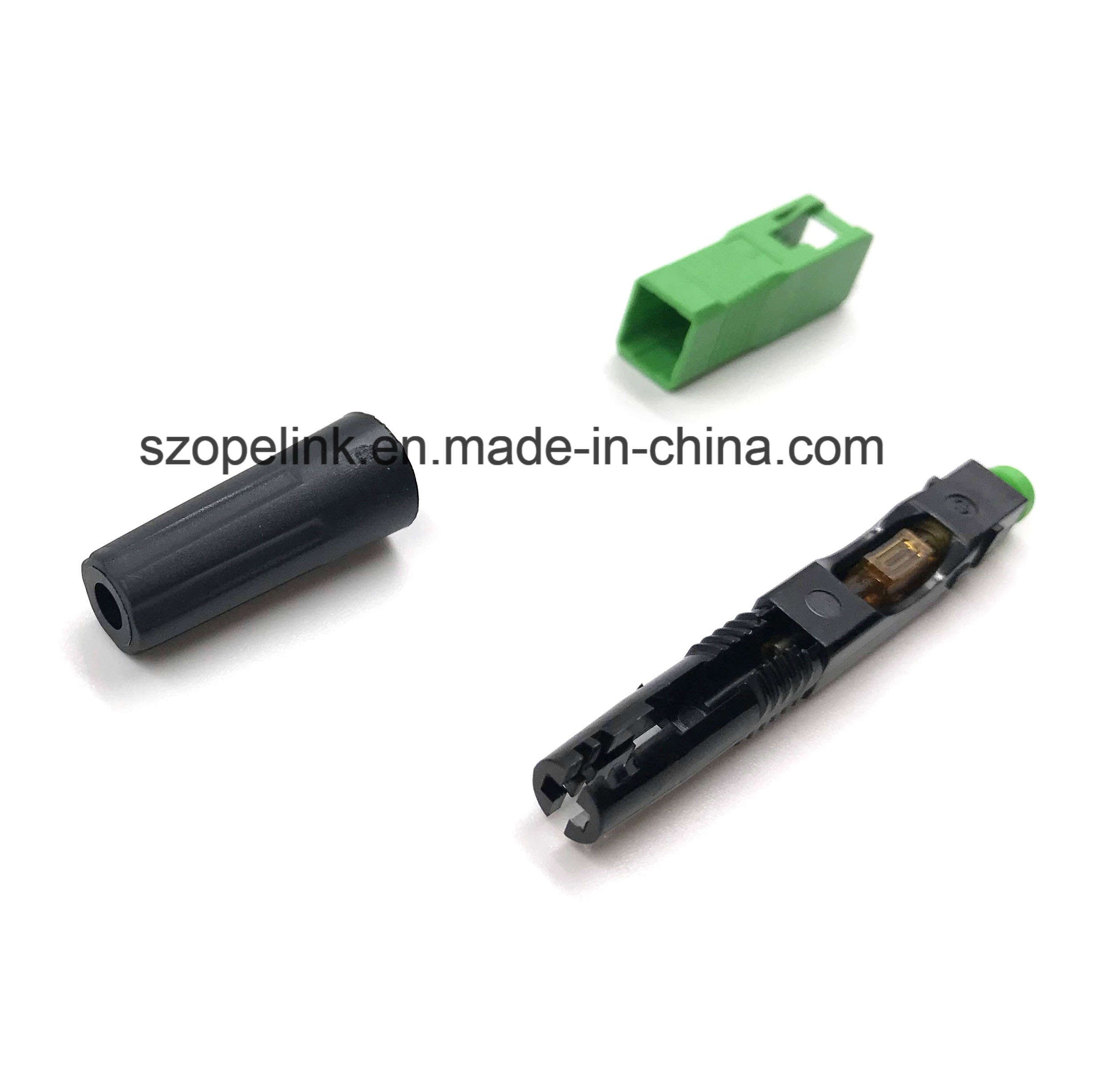 FTTH Field Assembly Quick Connector Fast Connector Sc/APC