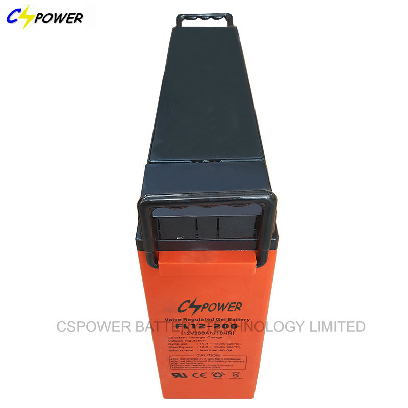 Cspower Slim Gel Battery for Telecommunication, Solar System