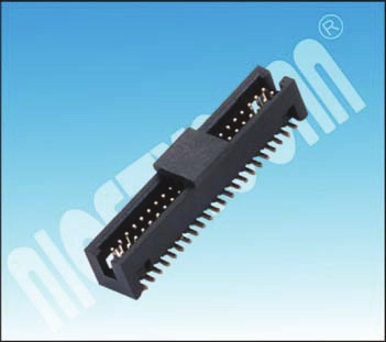 1.27 mm 2A Rated Current SMT Box Header Connector with Cap
