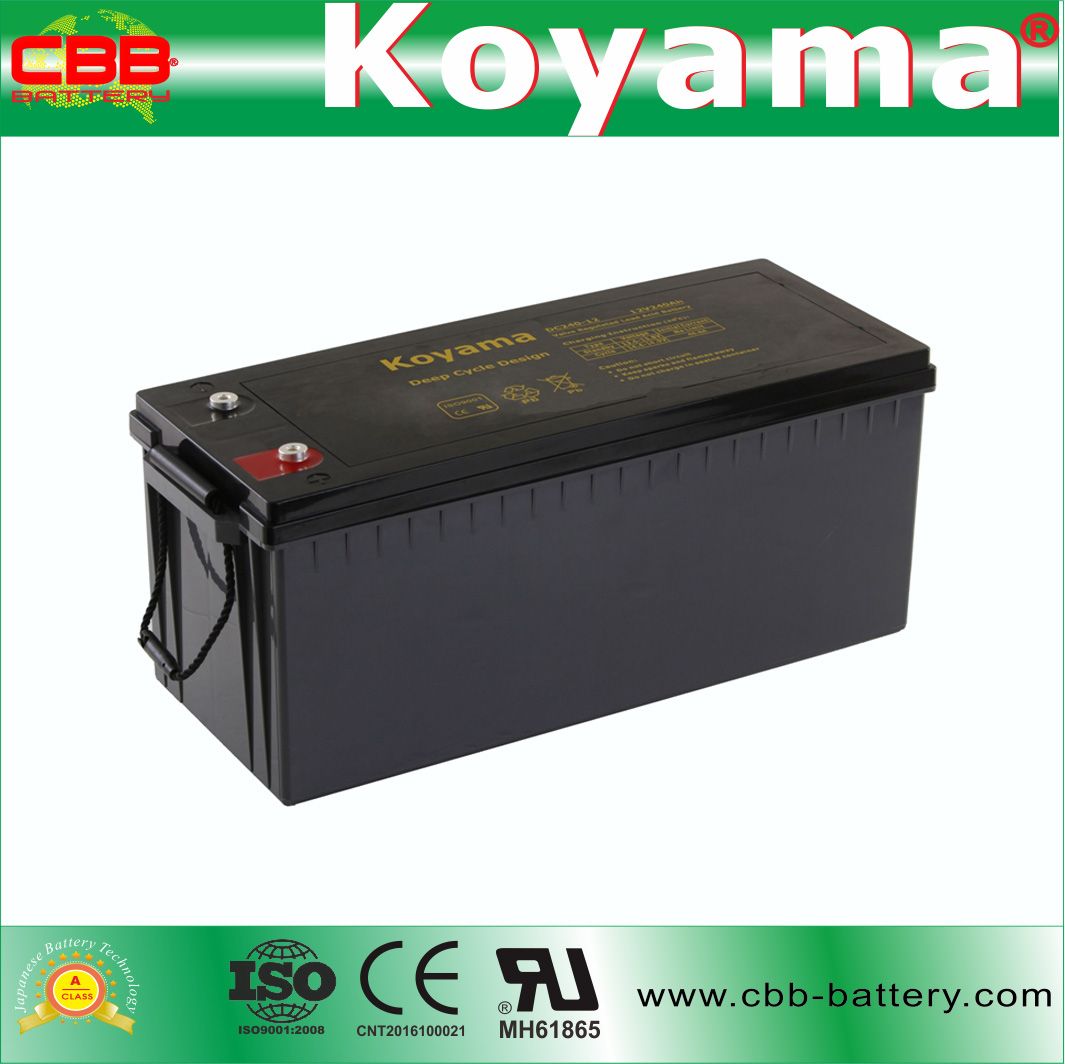 Deep Cycle Gel Battery for Solar Power System -Dcg240-12-12V240ah