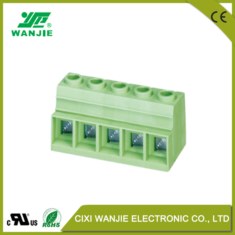 PCB Terminal Block Screw Connector with High Voltage High Current Wj118/118m/118ml, Pitch15.0mm