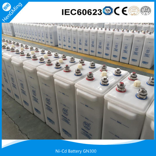 Ni-CD Rechargeable Alkaline Battery/ Ni-CD Battery Gn300- (3) for Metro, Subway, Railway Signaling.