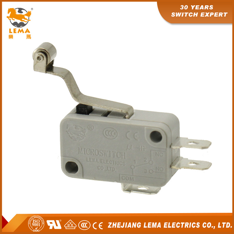 Lema Kw7-23 Roller Lever Sensitive Micro Switch CCC Ce UL VDE Micro Switch