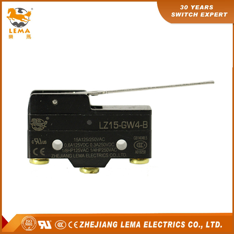 Lema Low Force Hinge Lever Lz15-Gw4-B Micro Switch