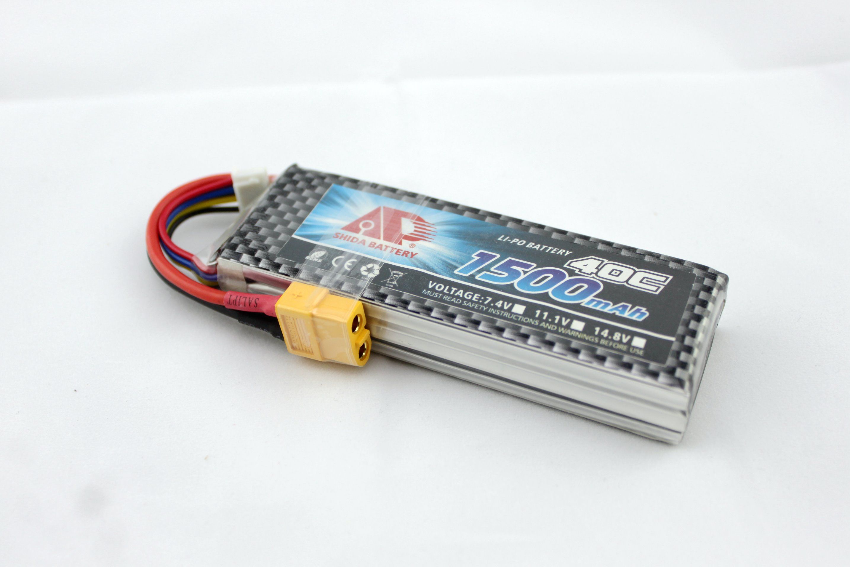 1500mAh 11.1V 40c Lithium-Ion Fpv Drone Uav Battery