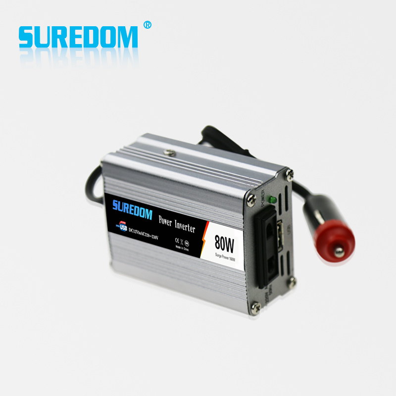 12V 220V 80W Mini Car Power Inverter