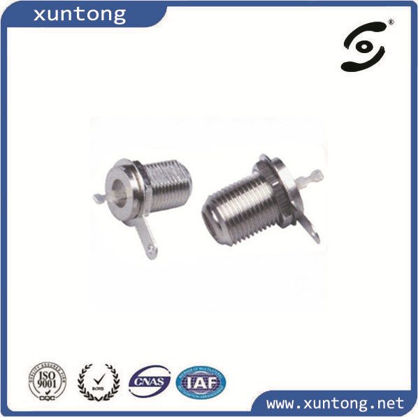 F Female Panel Mount Solder Pot Terminal F Connector