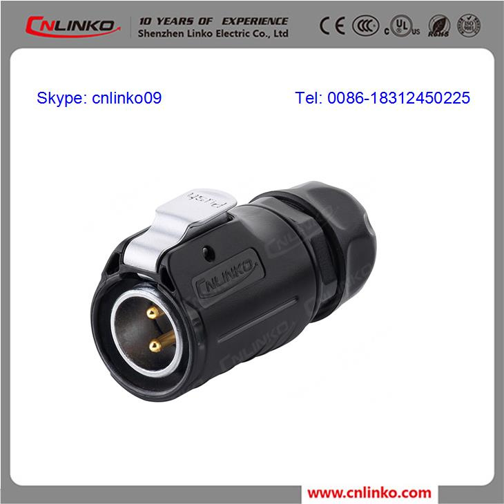 20A Male Cable End Waterproof Connector