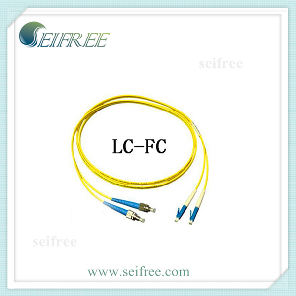 FC-LC Single Mode 9/125 2.0mm Duplex Fiber Patch Cord Cable