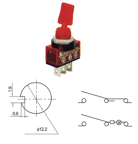 UL Approved Toggle Switches, Perfectly Suitable for Outdoor Applications.
