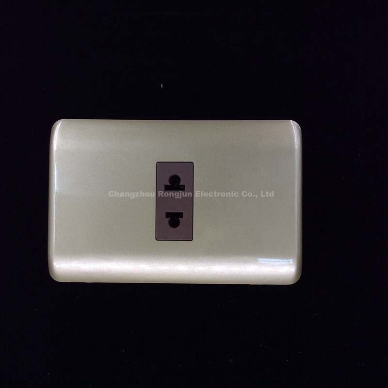 South America ABS Copper Material Wall Sockets (M02)