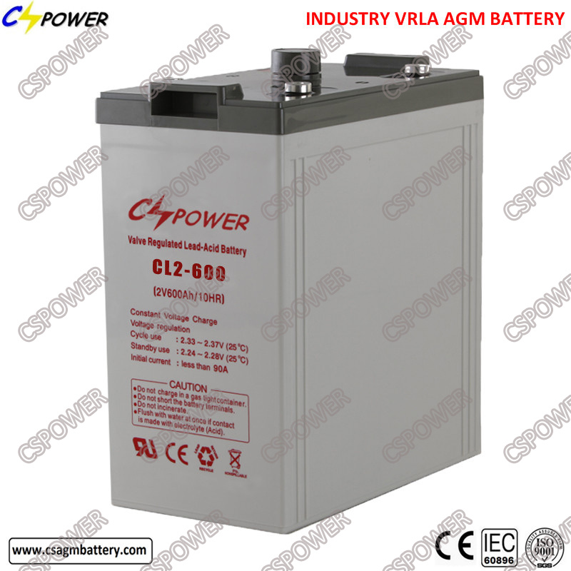 Deep Cycle Battery 2V 600ah Solar Project Battery Cl2-600