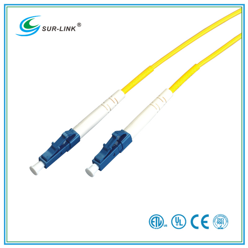 LC-LC Fiber Optic Patch Cord Single Mode Simplex 9/125