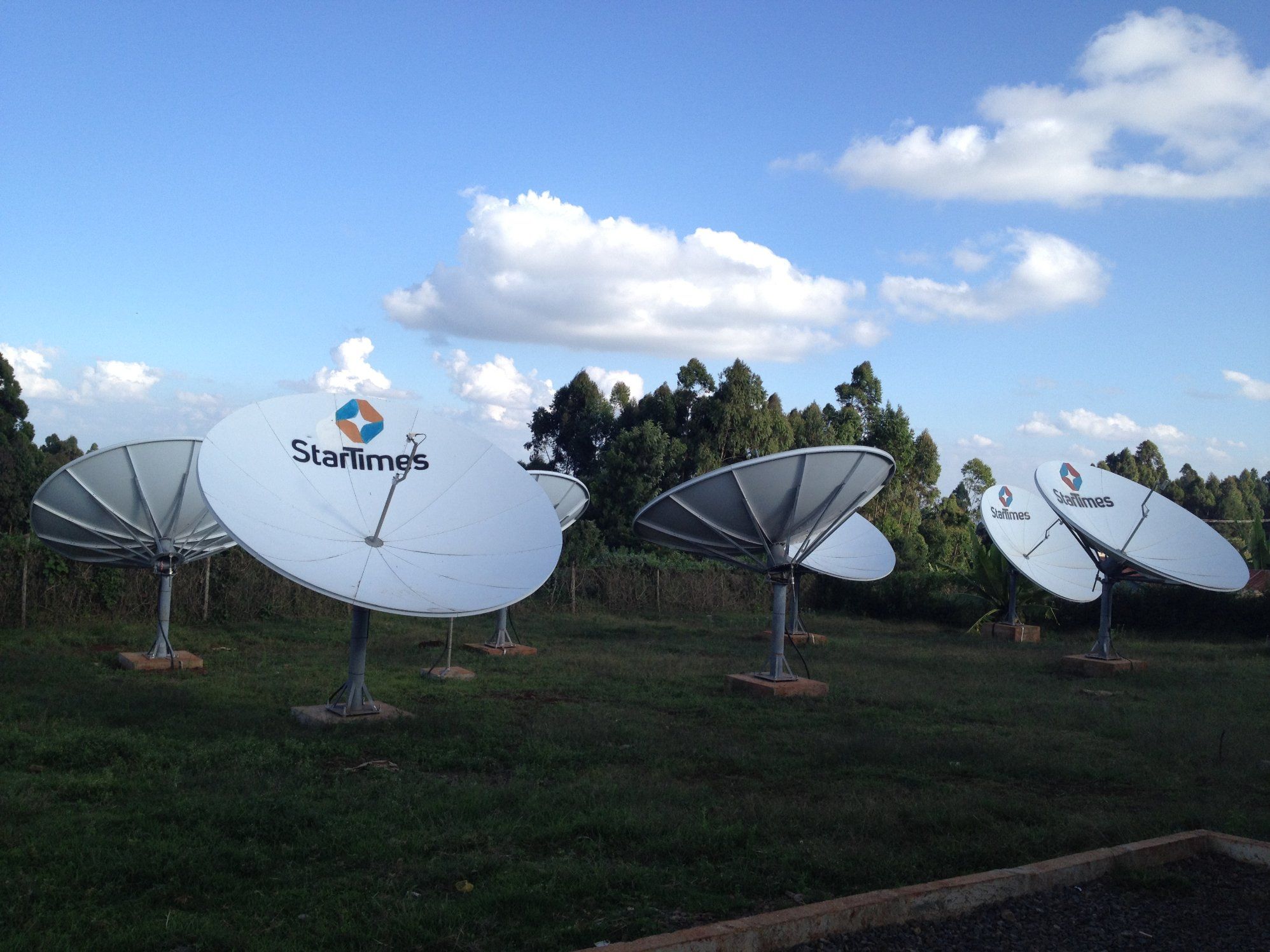3.7m Fixed Rx Only Satellite Dish Antenna
