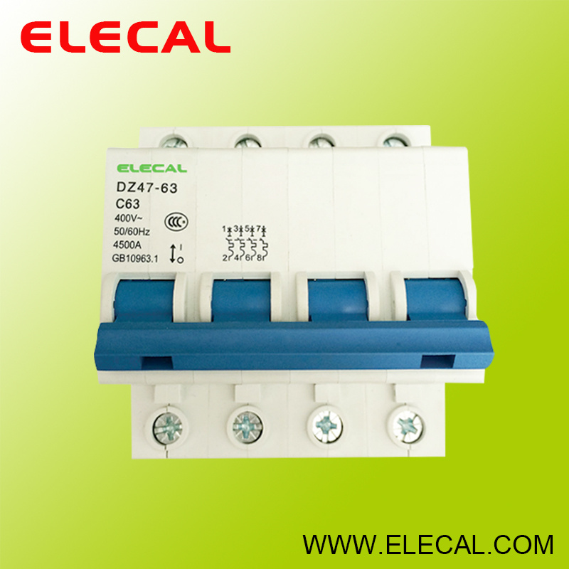 MCB Circuit Breaker (DZ47-63 4P)