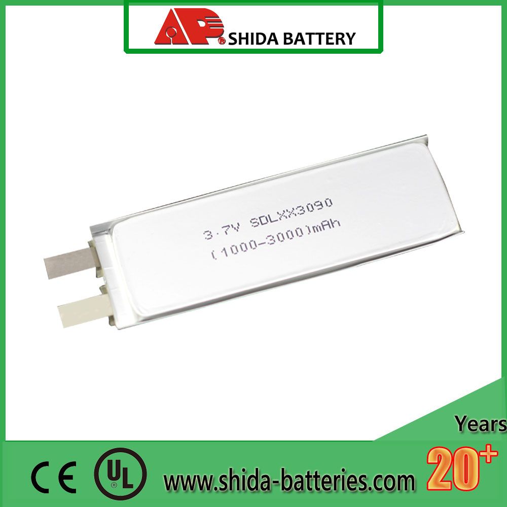 2000mAh 3.7V Lithium Polymer Battery for Consumer Electronics