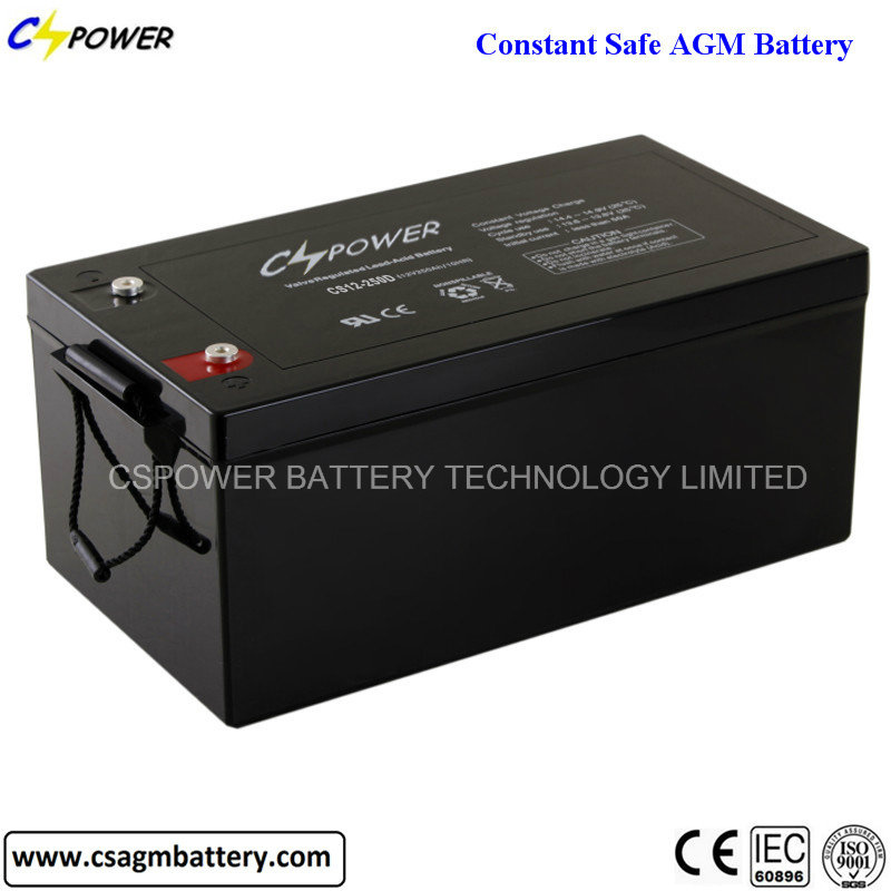 Rechargeable VRLA Battery Deep Cycle Battery Solar Battery 12V 250ah