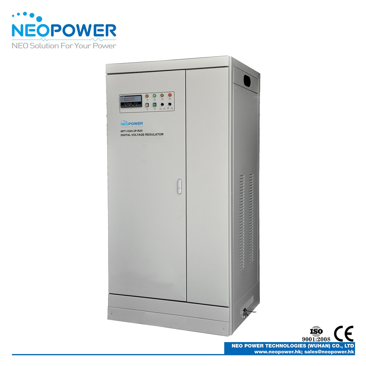 AC Electronic Automatic Voltage Regulator with Servo/Thyristor/IGBT Three Phase/Single Phase