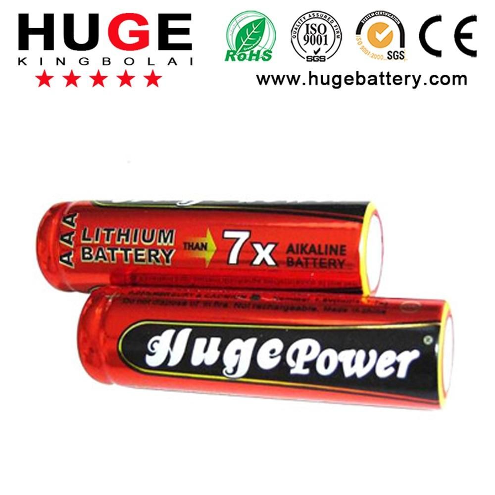 1.5V AAA Size Lithium Iron Primary Battery Fr03