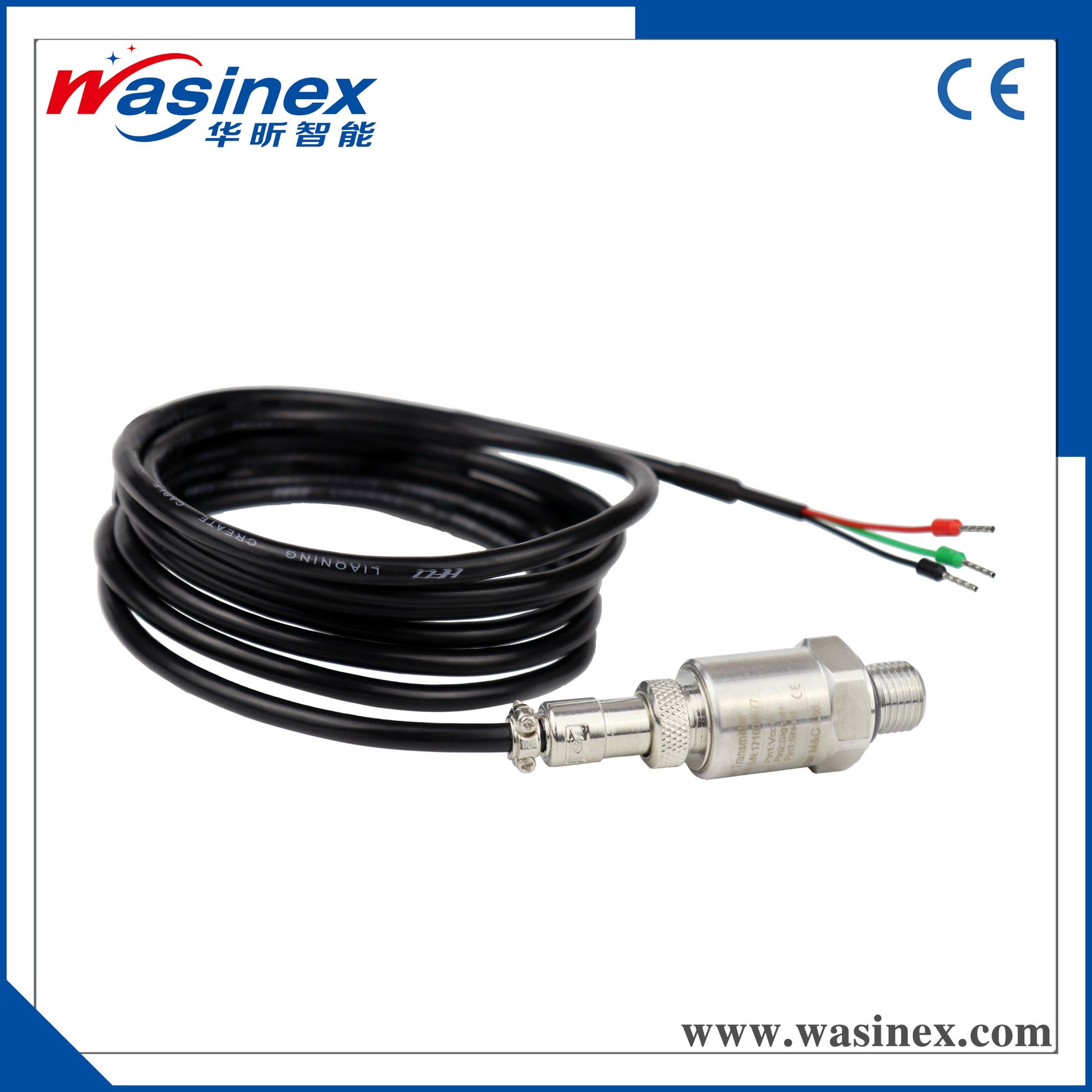 All Stainless Steel Pressure Transmitter for Pump with Ce Certification