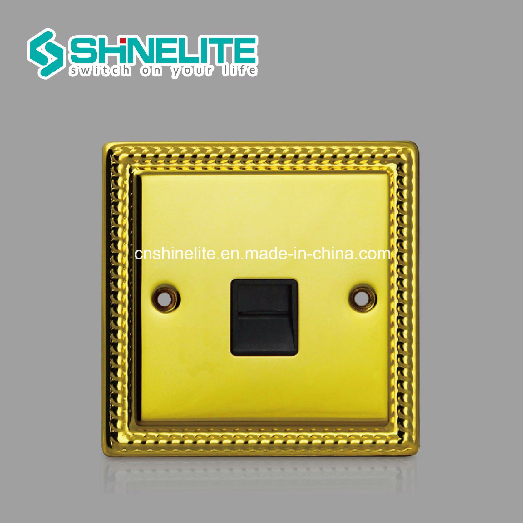 Good Quality 1gang Telephone Socket Secondary Ce/CB Certificate
