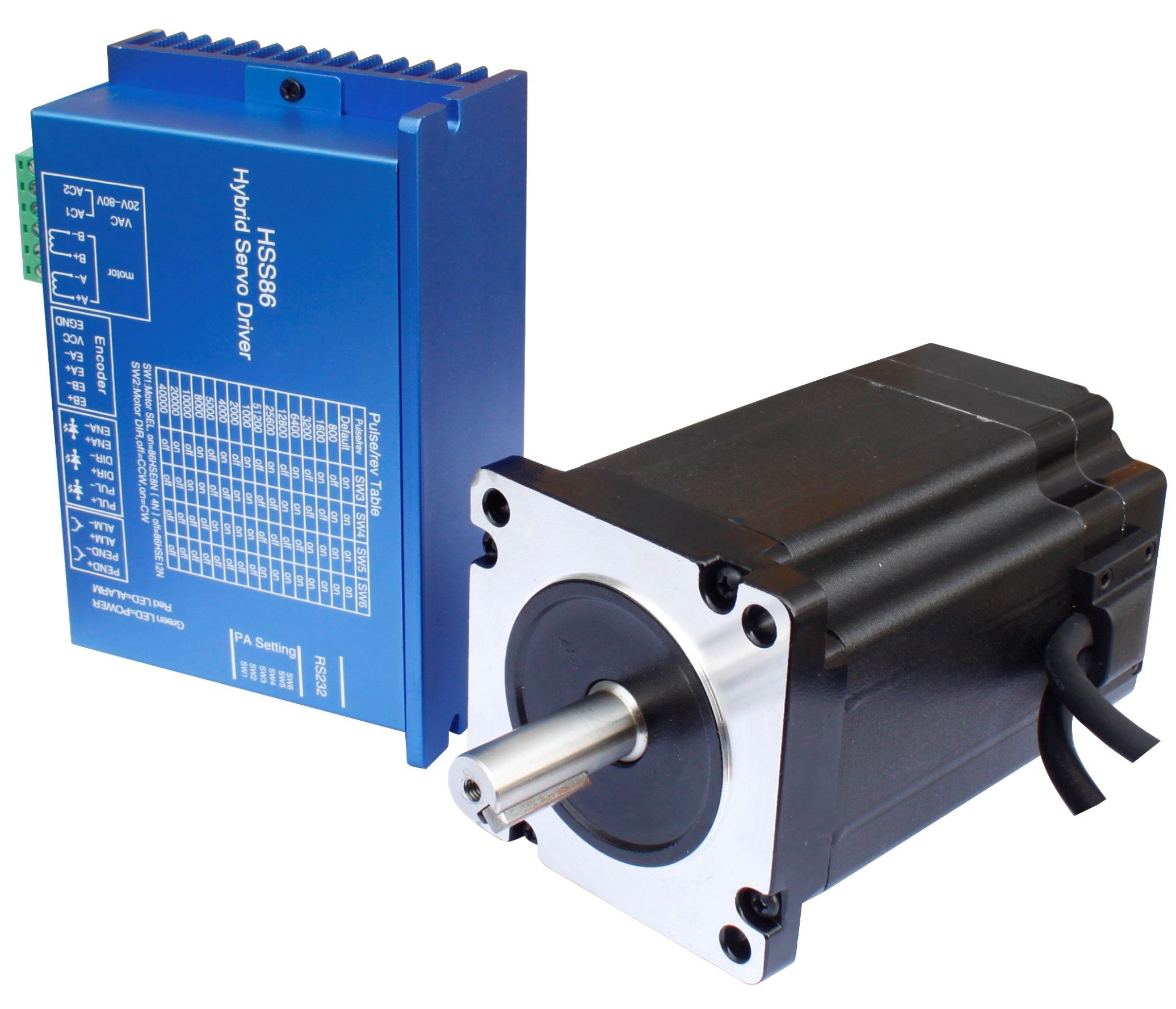 NEMA 34 Hybrid Stepper Motor- 3phase 1.2 Degree