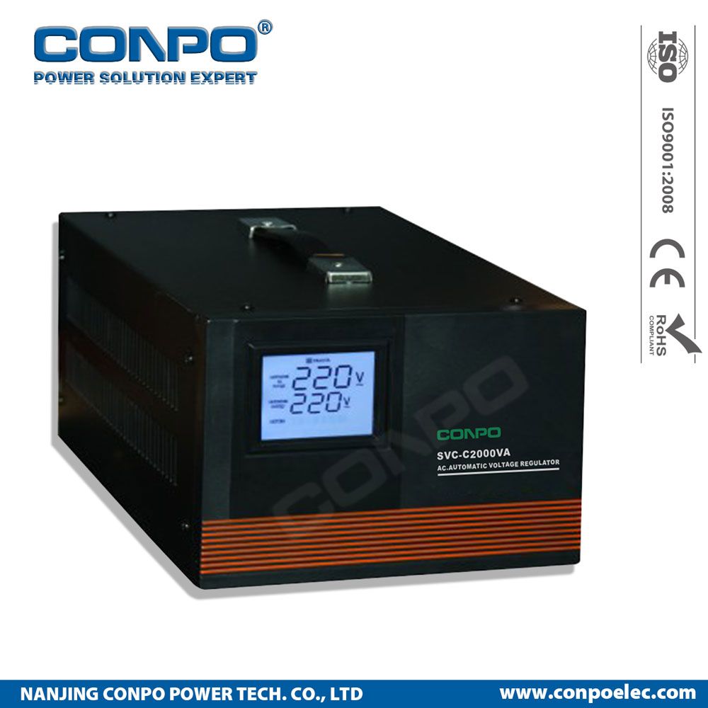 SVC-C2000va New Smart LED, Servomotor-Type AVR