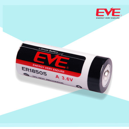 Eve Lithium Primary Er18505 Lisocl2 Bobbin Type Batteries
