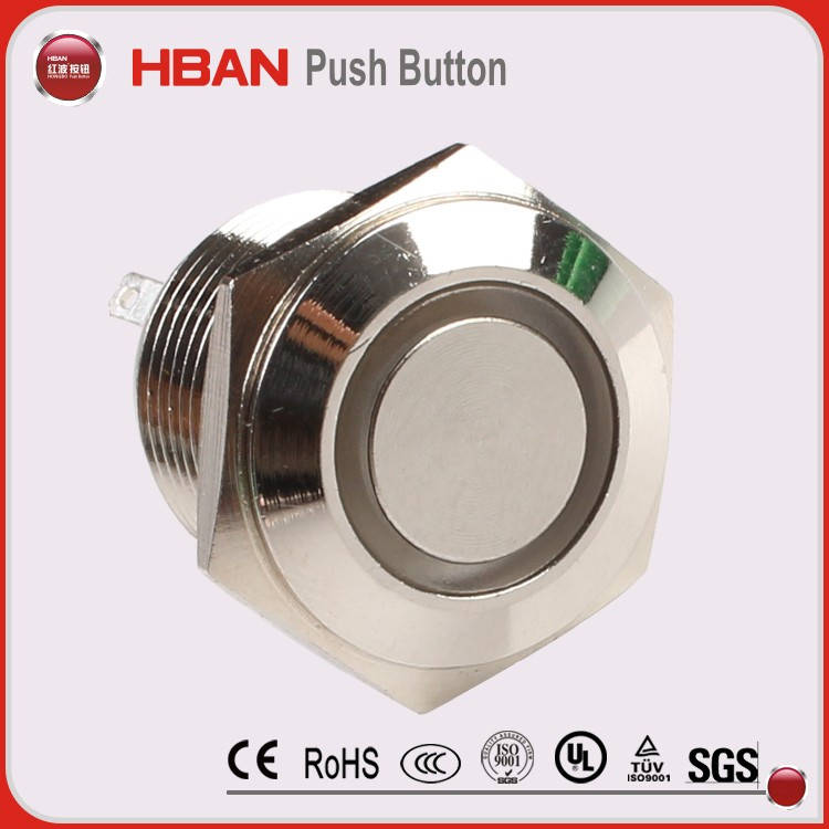 16mm LED Double Color Momentary Push Button Switch