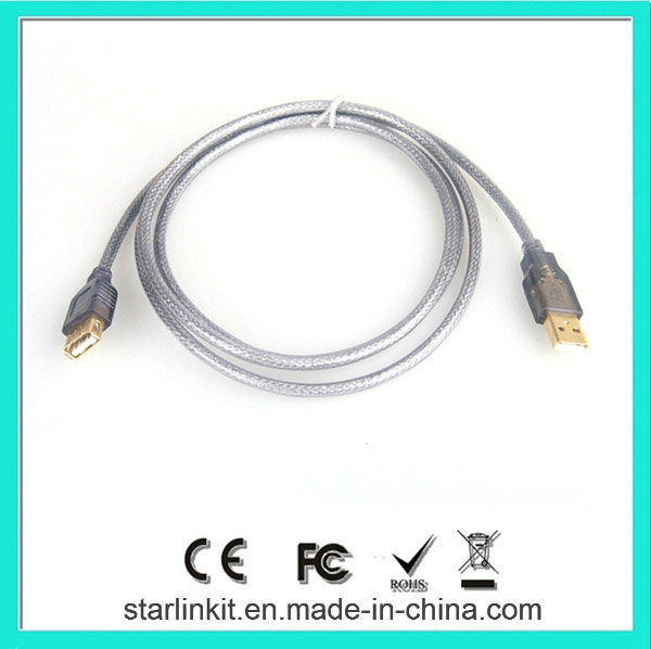 High Quality USB Cable 2.0 3.0 Version with Transparent Jacket