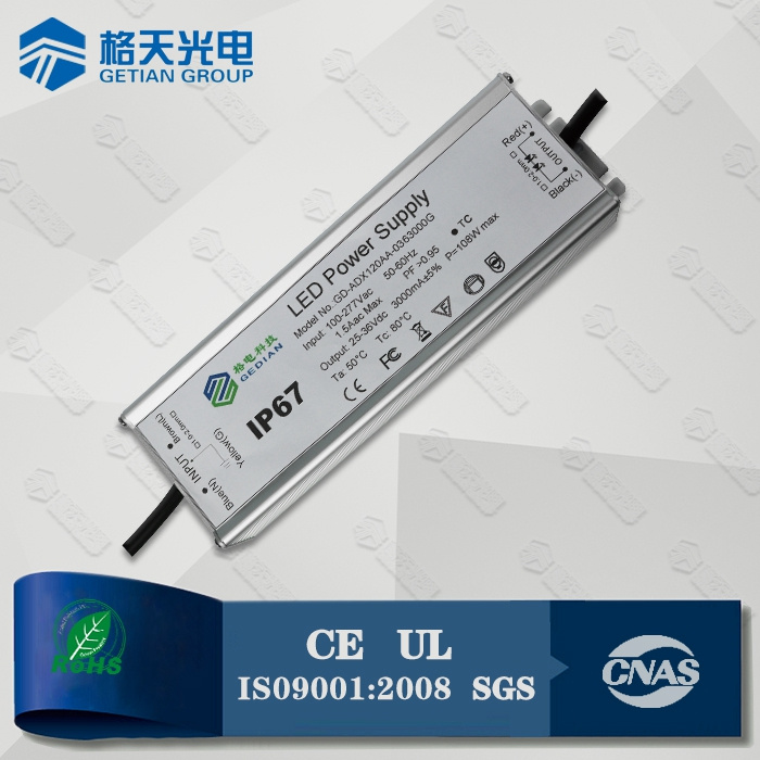 Wide Input Volt 100-277V 150W LED Driver 3500mA