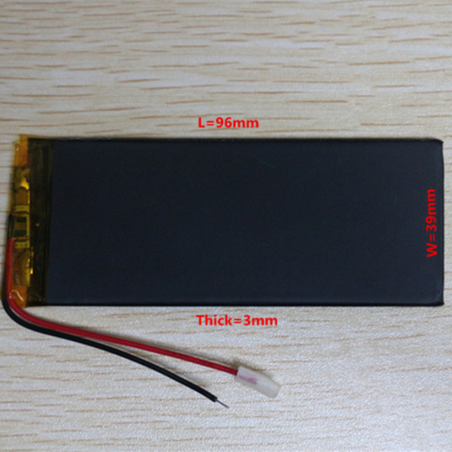 303996 Polymer Lithium Battery 3.7V 1500mAh Rechargeable Battery