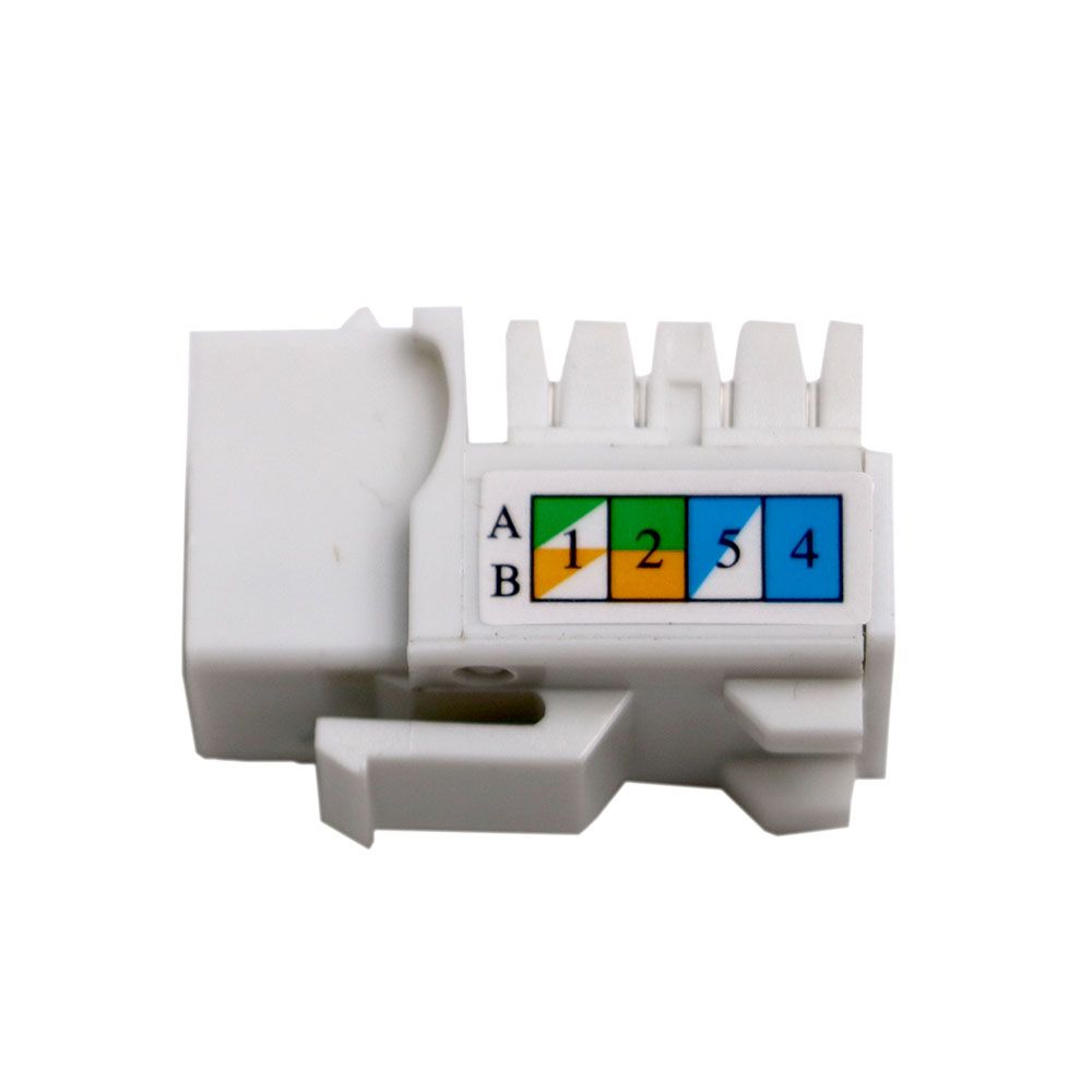 Keystone Module Cat5e UTP or Shield Fluke Test