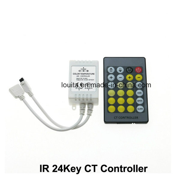 Double Color 24key LED Color Temperature Controller