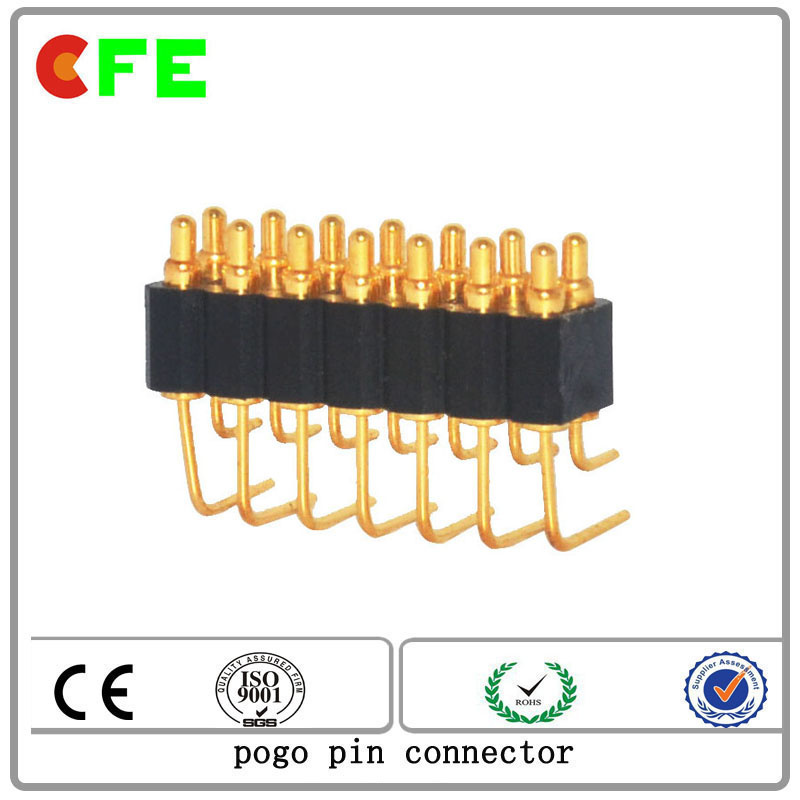 14pin Right Angle Type Spring Loaded Contact for LED Light
