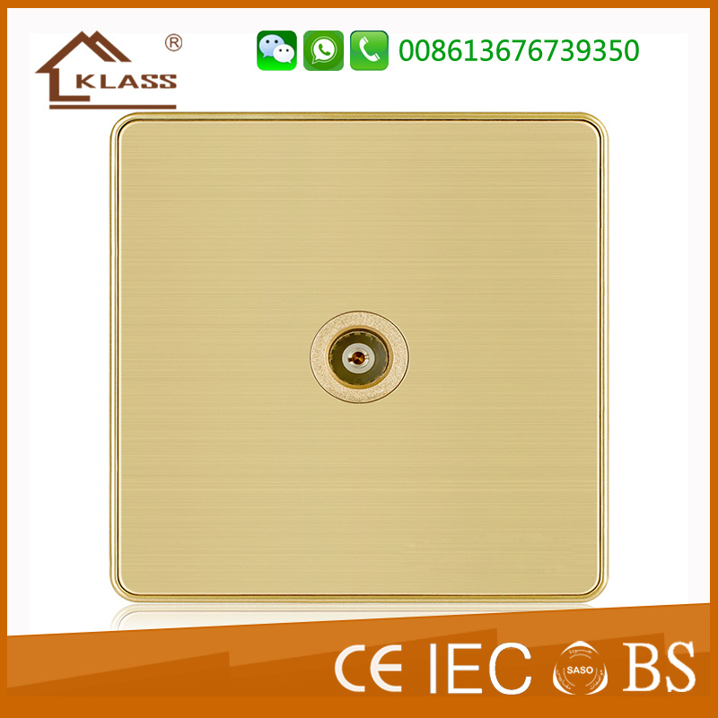 Factory Supplier Modern Style TV Internet Wall Socket