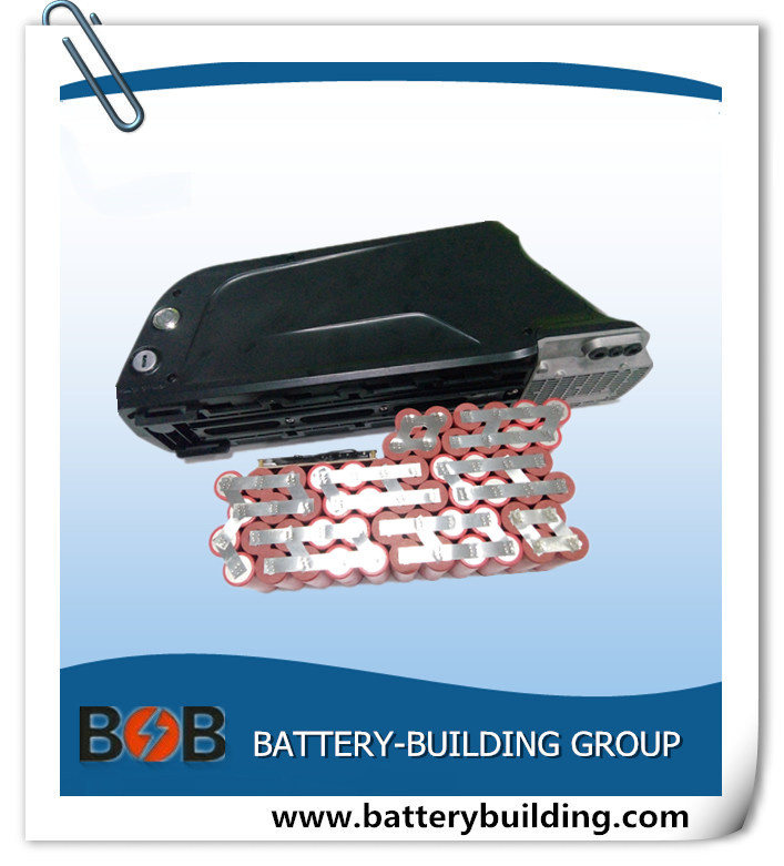 14s 52V Ebike Battery Pack Dolphin Lithium Battery Downtube Shark Pack with SANYO 3500mAh Cells by 14s4p