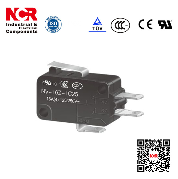 Reliable Basic Microswitch RoHS UL Short Hinge Lever V Omron
