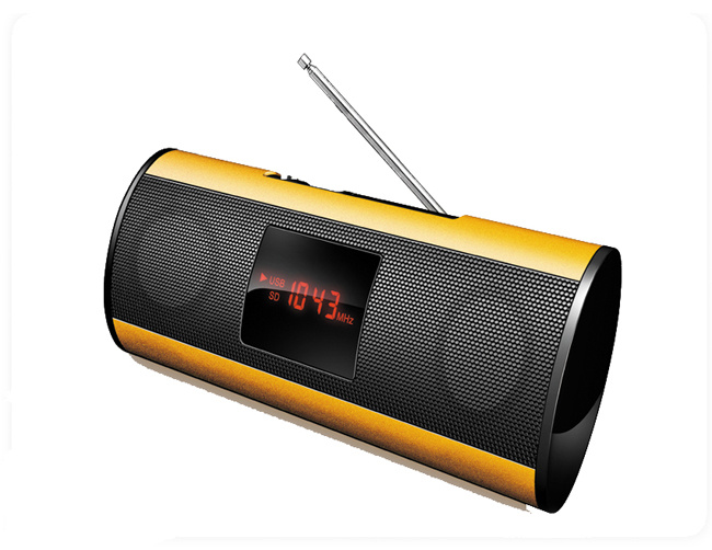 Portable Speaker USB Radio, OEM Orders Are Accepted