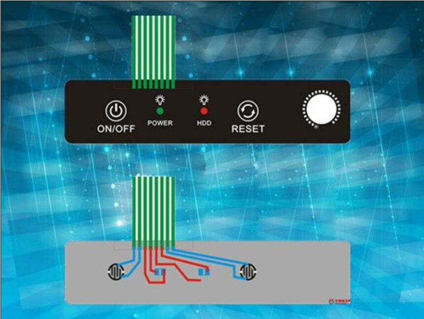 Membrane Switch Panel with Metal Dome for Home Appliance