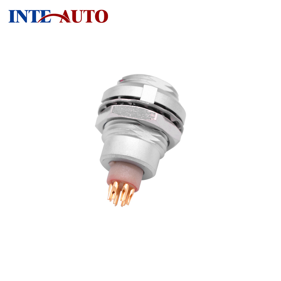 Panel Mounting Female 30 Contacts Connectors Compatible Lemo