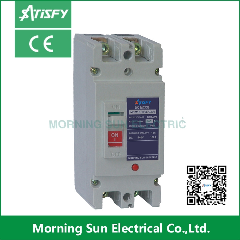 DC MCCB Msm1z-225 with High Quality