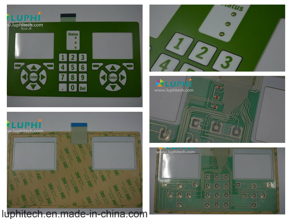 Electric Membrane Switch Control Keyboard Printing Circuit
