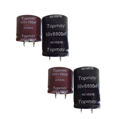 Snap in Aluminum Electrolytic Capacitor 105c Tmce18-10