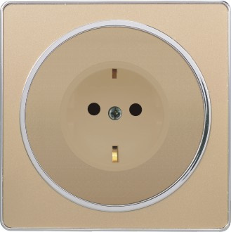 EU Standard German-Style Switch Socket