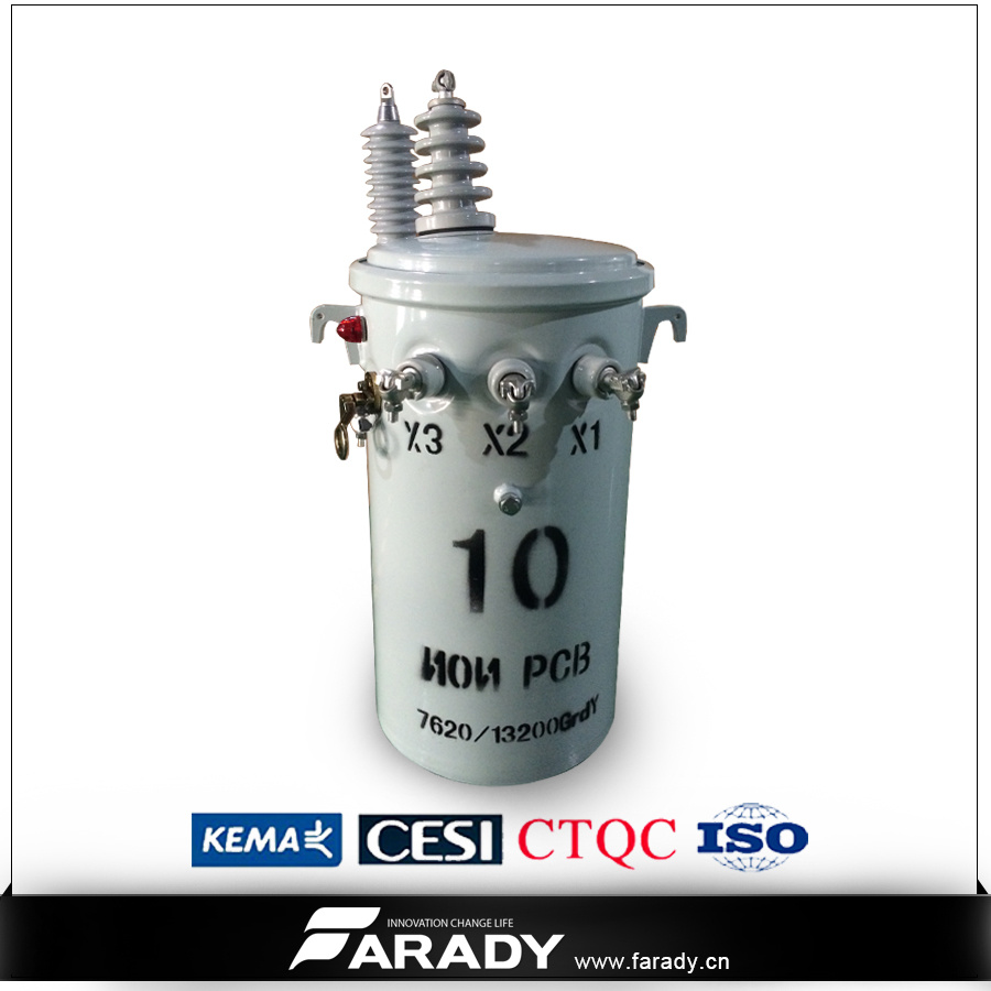 Oil Immersed 10kVA 11kv Single Phase Isolation Transformer D11