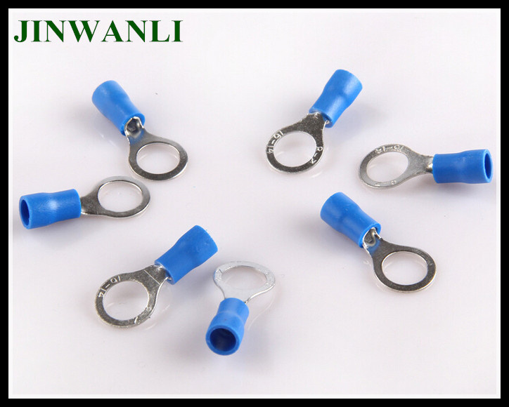 RV3.5-5 Insulated Copper Ring Terminals with Tin Plated