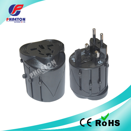 Universal Adaptor for Travel with Safety Shutter