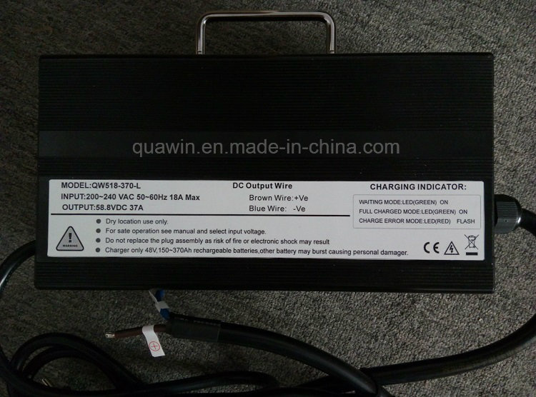 58.8V 48V 37A Lithium Ion Battery Charger