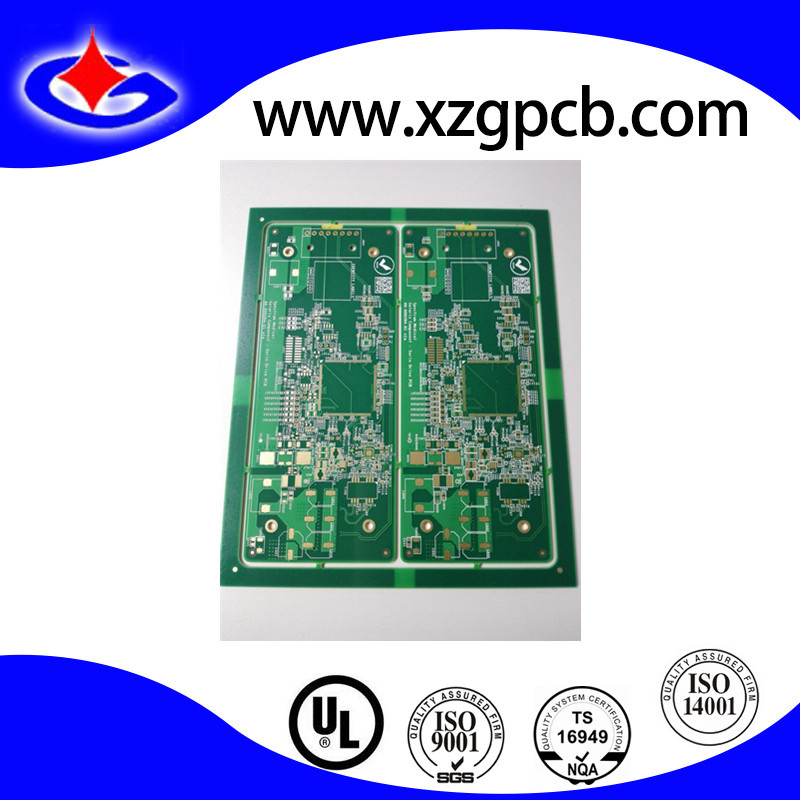 Multilayer Printed Circuit Board with Immersion Gold Manufactured in China